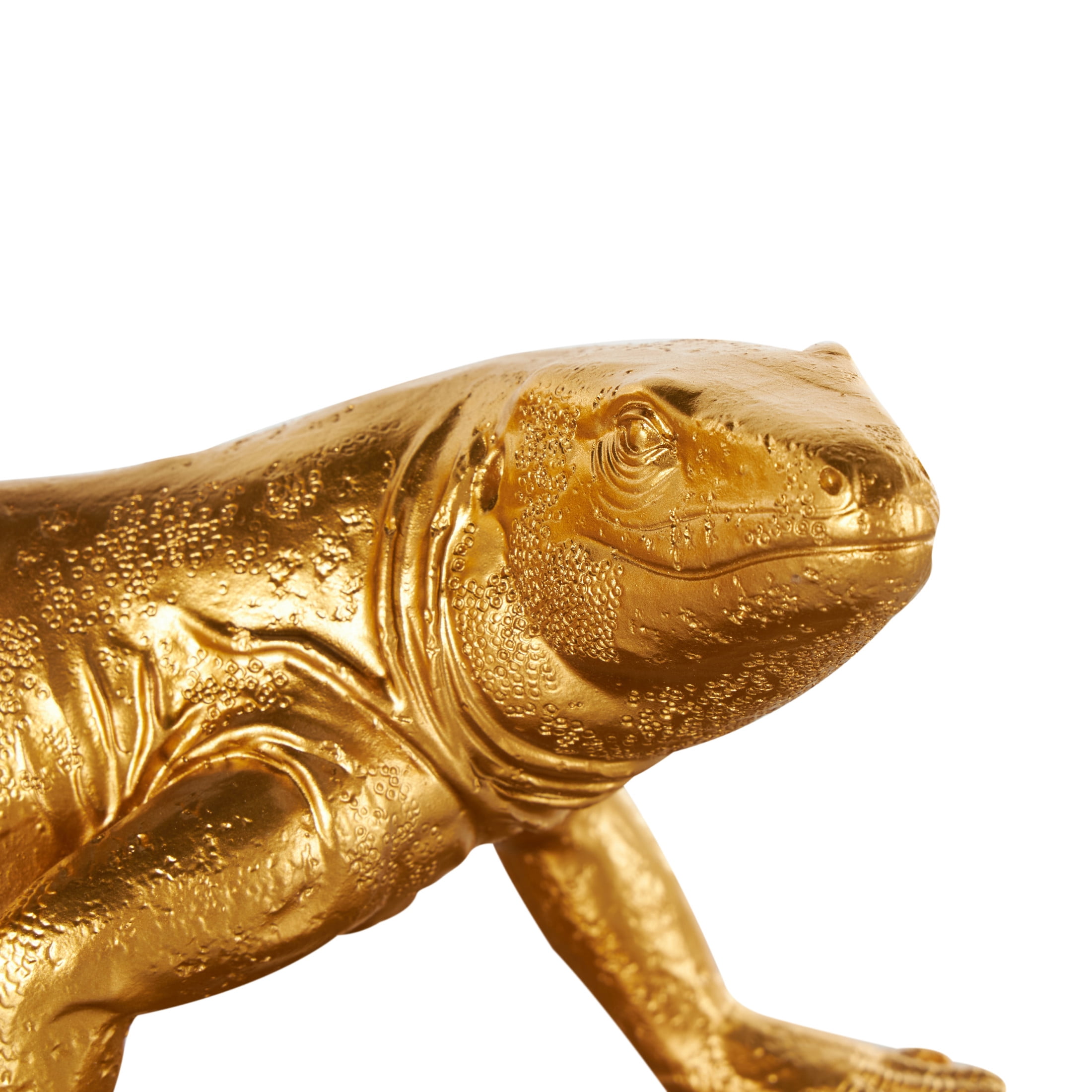 DecMode 7" Crawling Lizard Resin Bookends (Set of 2)
