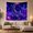 Crescent Steps, variant on Moon Stars Rocket with Ship Angled Diagonally Soaring, Mystical Fantasy for Space Lovers, Galaxy Room Decor, Mother'S Day Gift, Tapestry Wall Hanging for Bedroom and Dorm