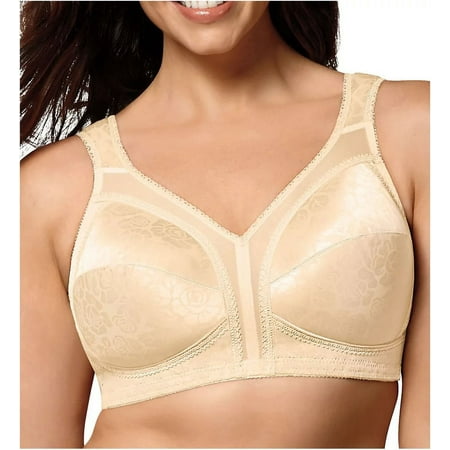 PLAYTEX Natural Beige 18 Hour Original Comfort Strap Bra, US 40DDD, UK 40E, NWOT