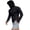 Black, variant on Men's Upf 50+ Sun Protection Jacket Hooded Lightweight Full Zip Running Jackets Long Sleeve Cooling Hiking Fishing Performance Shirts Dark Gray XXXL