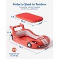 thumbnail image 2 of QPAU Inflatable Toddler Travel Bed, Kids Air Mattress with Safety Bed Rail, Portable Blow Up Mattress with Hand Pump for Camping, Traveling, Vacation, 2 of 6