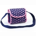 thumbnail image 6 of Bayer Design: Trendy Pram Stroller - Navy & Pink Hearts - Accessory For Dolls Up To 18", Matching Shoulder Bag, Adjustable Handle, Foldable, Kids 3+, 6 of 7