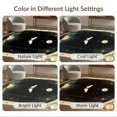 thumbnail image 7 of ODIKA 2'x3' Ultra-Soft Accent Mat, Moth Shaped Whimsical Gothic Mystical Field Layout Round Witchy None Washable, Bare feet friendly, Easy Care Indoor rug for Bedside, Footrest, 7 of 7