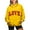 Yellow Valentines Day Shirts, variant on Wycnly Valentines Day Sweater Women Valentines Day Hoodies for Women Fashion Love Letter Print Drawstring Hooded Sweatshirt Long Sleeve Oversized Pocket Pullover Hoodies Tops Weekly