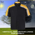 thumbnail image 7 of BIKER WEAR USA Men’s Work Shirt- Mechanical/Industrial Work Shirt with Reflective Lining (Gold), 7 of 7