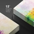 thumbnail image 4 of wall26 Framed Canvas Print Wall Art Rainbow Watercolor Explosion San Francisco Architecture &amp; Maps Cities Digital Art Realism Modern Scenic Colorful for Living Room, Bedroom, Office - 12"x18, 4 of 5