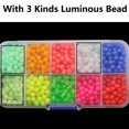 thumbnail image 5 of BE-TOOL Fishing Beads Set, 1000 Plastic Round Night Fishing Beads, for Connecting Lures Lines Hooks (Set A), 5 of 8