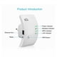 thumbnail image 4 of Repetidor WiFi inalámbrico, enrutador extensor de WiFi, amplificador de señal WiFi, repetidor de largo alcance, punto de acceso de repetidor WiFi de 300 Mbps, 4 of 4