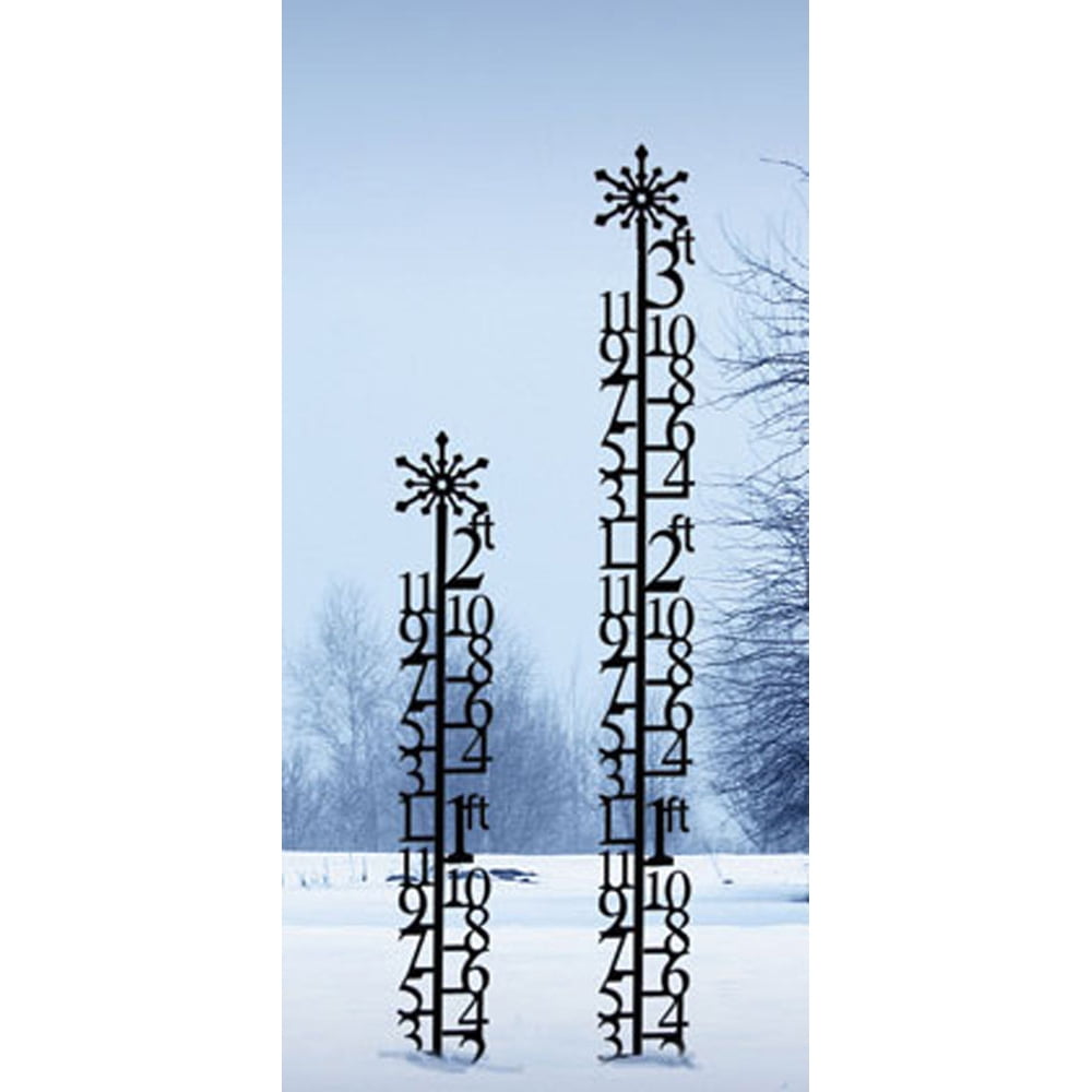 3 Foot Snowflake Snow Gauge