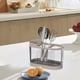 thumbnail image 5 of RKSTN storage box Kitchen Compartment Chopstick Cage Transparent Countertop Cutlery Organiser High Value Multifunctional Drainable Chopstick Holders, 5 of 6