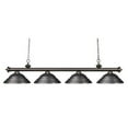 thumbnail image 4 of Z-Lite Riviera 4 Light Billiard Light in Brushed Nickel, 4 of 6