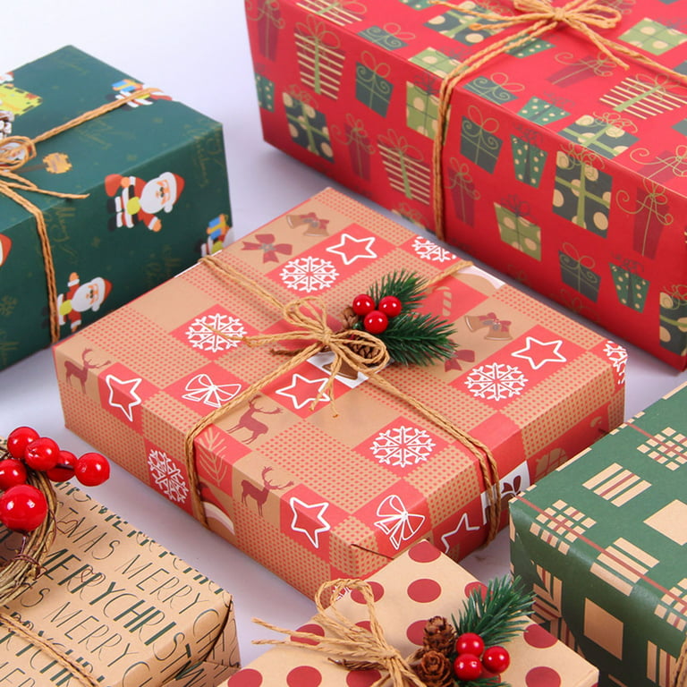 Gift Wrapping with Clear Bags and Tissue Paper 