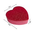 thumbnail image 2 of 10Pcs Heart Sponge Heavy Duty Pad Strong Decontamination Dish Towel Cute Heart Shape Does Not Scratch Kitchen Accessories, 2 of 5