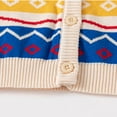 thumbnail image 6 of zbxnLI Kids Girls Cardigans Knit Cute Sweater Coats Toddler Girls Button Open Front Cardigan Fall Spring, 6 of 8