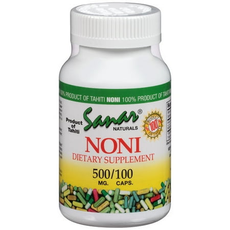 Sanar Naturals Noni Dietary Supplement Capsules, 500mg ... Sanar Naturals Noni Dietary Supplement Capsules, 500mg ...