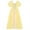Yellow Dress, variant on Girls Summer Princess Dress with Short Sleeve Cotton Halloween Dress up for 3-10 Years