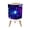 Color 1, variant on Futuristic Small Trash Can with Lid Futuristic Data Corridor Glowing Red Blue Number Style 1.8 Gallon Dog Proof Trash Can Round Garbage Can Waste Bin Wastebasket for Bathroom Bedroom Living Room