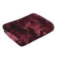 thumbnail image 4 of Polyester Long Towel Multi-Size Water Absorption Good Bright Fluffy Soft For Bathroom Swimming Pool Beach Outdoor Travel Realistic Forests Camouflage Pattern Conifer Maroon_3, 4 of 8