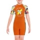 thumbnail image 1 of Soidarity Traje de neopreno para niños, ropa de baño gruesa para mantener el calor, ropa de baño cómoda para niños, ropa de buceo para usar en la Deportes acuáticos Naranja S Soidarity OD003684-06, 1 of 6