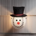 thumbnail image 2 of Snowman Porch Light Cover, 2 of 4
