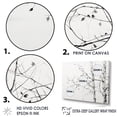 thumbnail image 3 of Designart "Monochrome Birch Serenity II" Tree Birch Wall Decor, 3 of 7