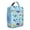 Sky-blue-74, variant on Reusable Shark Lunch Bag with Insulated Tech ,Ocean Series Leakproof Cooler Tote for Men, Women , Compact Design with Dual Pockets for Work/School