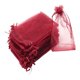 thumbnail image 4 of 100x Bolsas de regalo de Navidad, bolsas de regalo para fiestas, bodas, mini recuerdos de fiesta, decoración Rojo, 4 of 9