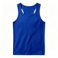 thumbnail image 4 of XFeng Men Ribbed Slim Fit Tank Top Athletic Sleeveless Muscle Vest, 4 of 4