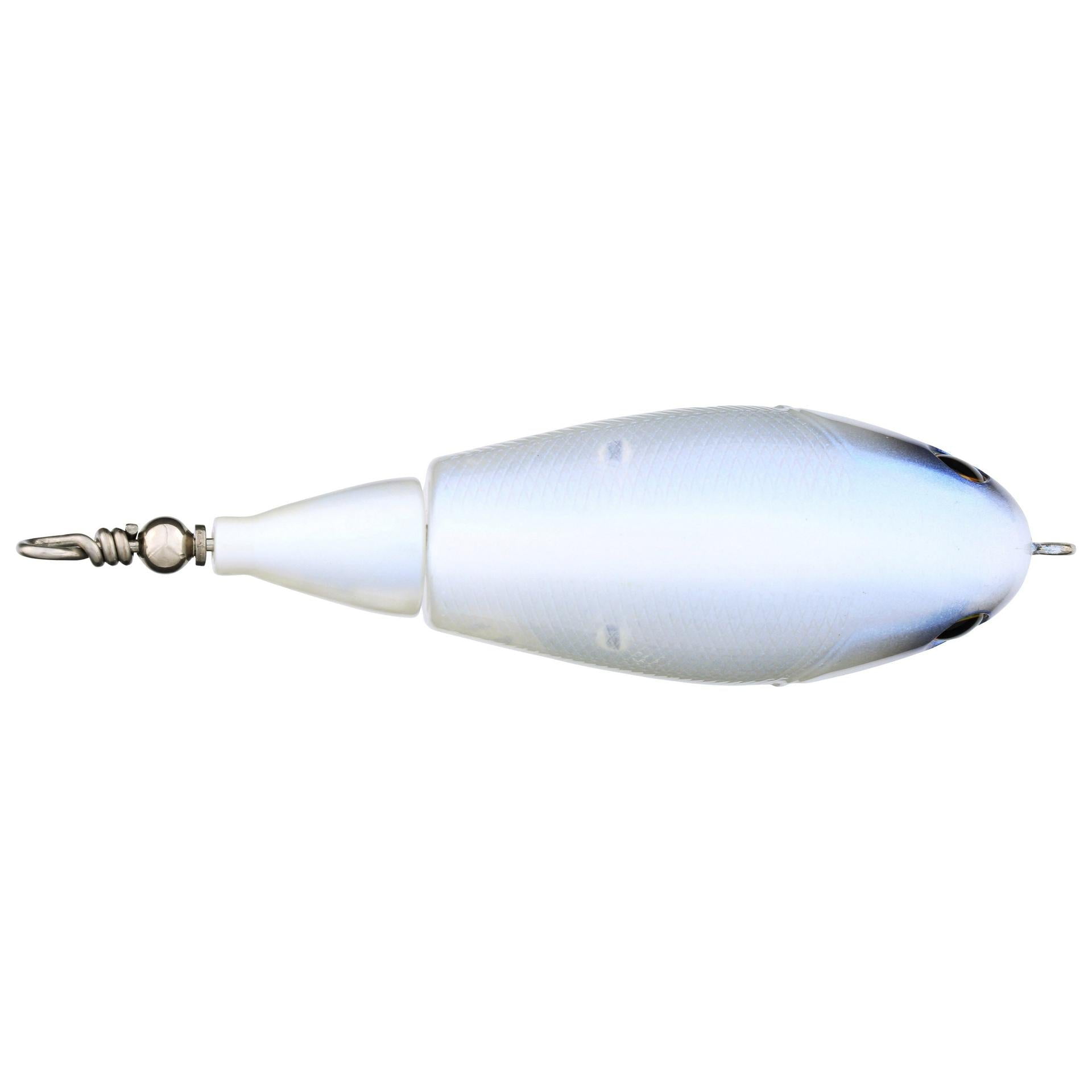 (2 pack) Berkley Choppo Topwater Fishing Lure, Ghost White, Size 90