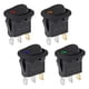 thumbnail image 5 of Interruptor basculante iluminado de 12 V CC 20 A para barco (1 de cada 4 colores) 4 piezas, 5 of 7