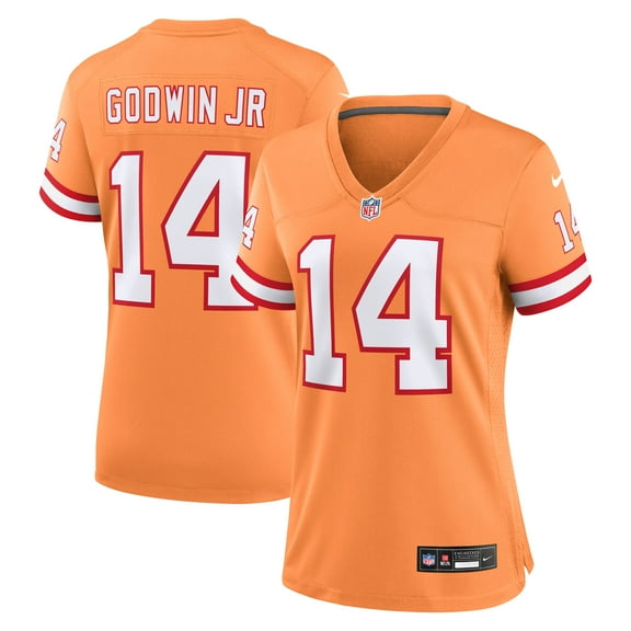 Women's Nike Chris Godwin Jr. Orange Tampa Bay Buccaneers Alternate Game Player Jersey