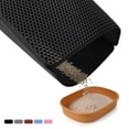 thumbnail image 3 of Flmtop Double-layer Waterproof Cat Litter Trapper Catcher Floor Pad Mat Pet Supply Grey, 3 of 9