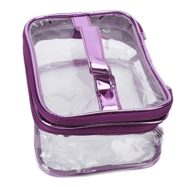 Makeup Cosmetic Clear Bag, Travel PVC Storage Bag Clear PVC Cosmetics Bag Cosmetic Bag For Travel Storage