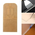 thumbnail image 6 of 1PC Leather Craft Punching Ruler Acrylic Leather Craft Making Template Stencil Tool Supplies 3mm, 6 of 8