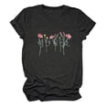 thumbnail image 2 of Nurse Graphic Tees for Women 2026 Summer Casual Short Sleeve Crewneck Nurse T Shirts, 2 of 4