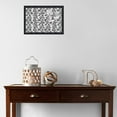 thumbnail image 3 of PinPix 19x13 Custom Cork Bulletin Board Floral Design Black Carnation Poster Board Has a Fabric Style Canvas Finish, Framed in Floral Design Black Carnation, by ArtToFrames (PinPix-202), 3 of 5
