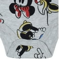 thumbnail image 5 of Disney Minnie Mouse Infant Baby Girls 3 Pack Bodysuits Newborn to Infant, 5 of 5