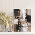 thumbnail image 2 of Vibrant Abstract Floral Oil Painting Decorative Wall Art Canvas Print， Suitable for Living Room， Bedroom， Dining Room， Office， Kitchen， Hallway， Entryway Decor., 2 of 8