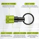 thumbnail image 2 of 12Pcs Bit Holder Key Chain 1/4Inch Bit Holder Hex Shank Screwdriver Portable Light-Weight Quick-Rele, 2 of 5