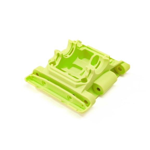 ARRMA Rear Lower Skid/Gearbox Mount 1pc - Fluoro Yellow ARA320774
