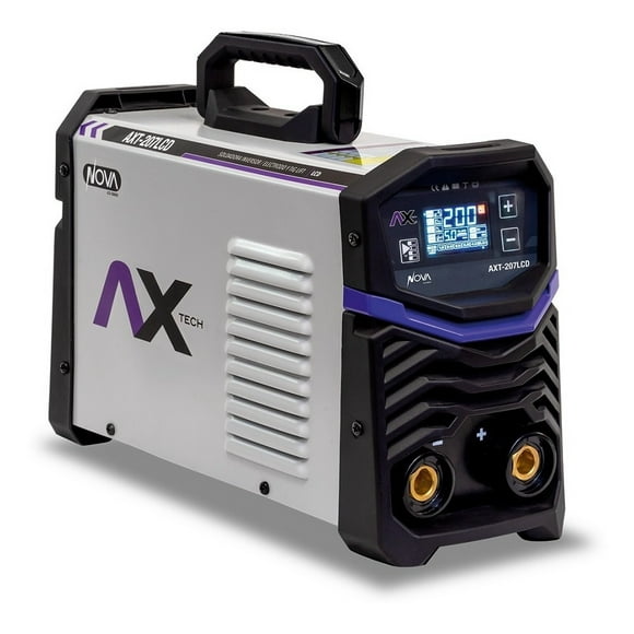 Soldadora Inversor Ax Tech Electrodo Y Tig Lift 200A, Bi Voltaje, Pantalla Lcd