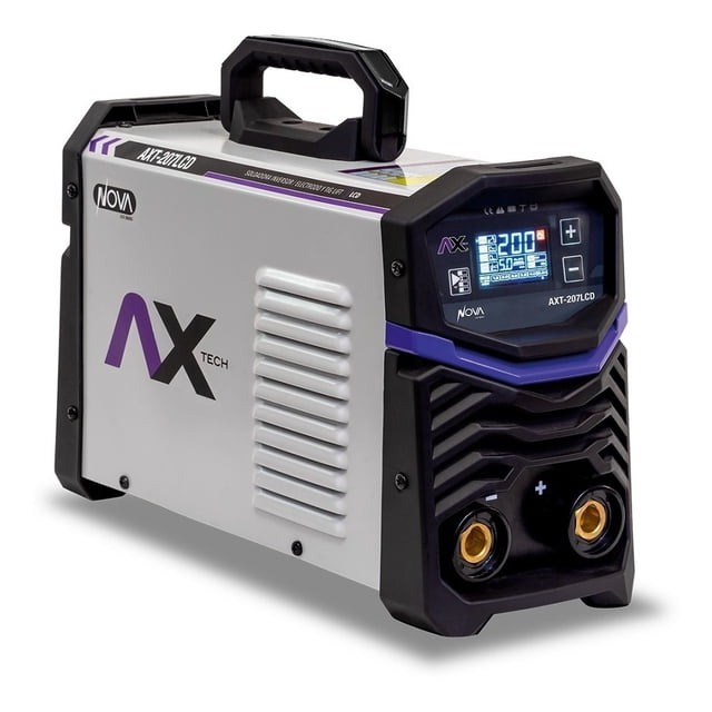 Soldadora Inversor Ax Tech Electrodo Y Tig Lift 200A, Bi Voltaje, Pantalla Lcd