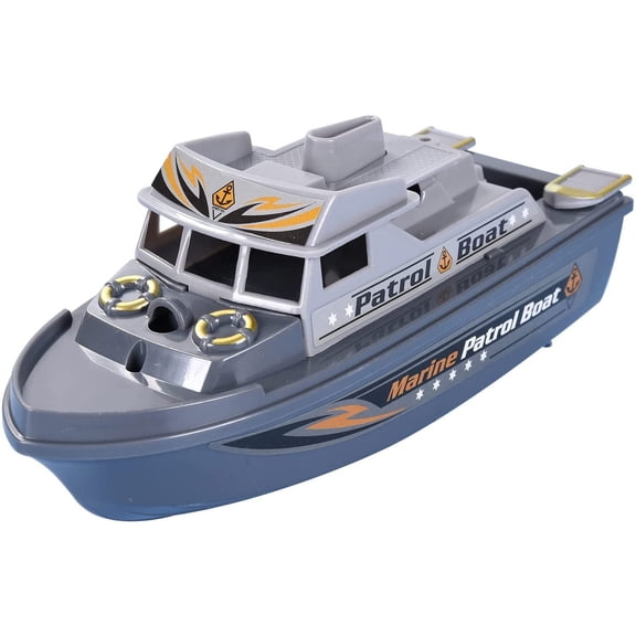 TEAMD Pool Warship Toy Boat Bath Toys - Children’s Toy Boat,Warship Cruise Toy in Bath tub, Gift for Kids Pool Toy (Gray)