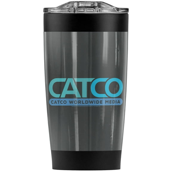 Supergirl: Tv Series/Catco Logo Stainless Steel Tumbler 20 oz Coffee Travel Mug/Cup, Vacuum Insulated & Double Wall with Leakproof Sliding Lid | Great for Hot Drinks and Cold Beverages