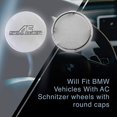 thumbnail image 4 of Schnitzer Couvre-Roues - Embouts Centraux Ronds 75mm pour Type II Type III OEM 36133897 – Ensemble de 4, 4 of 4