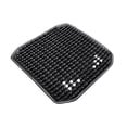 thumbnail image 3 of Cojín de asiento transpirable con cuentas de madera, funda de asiento universal con almohadilla de enfriamiento para coche. Negro, 3 of 8