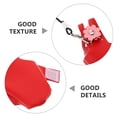 thumbnail image 3 of YSNOOWE Comfortable Red Bird Diaper and Flight Harness for Parrots with Lightweight Material and Leash, 3 of 7