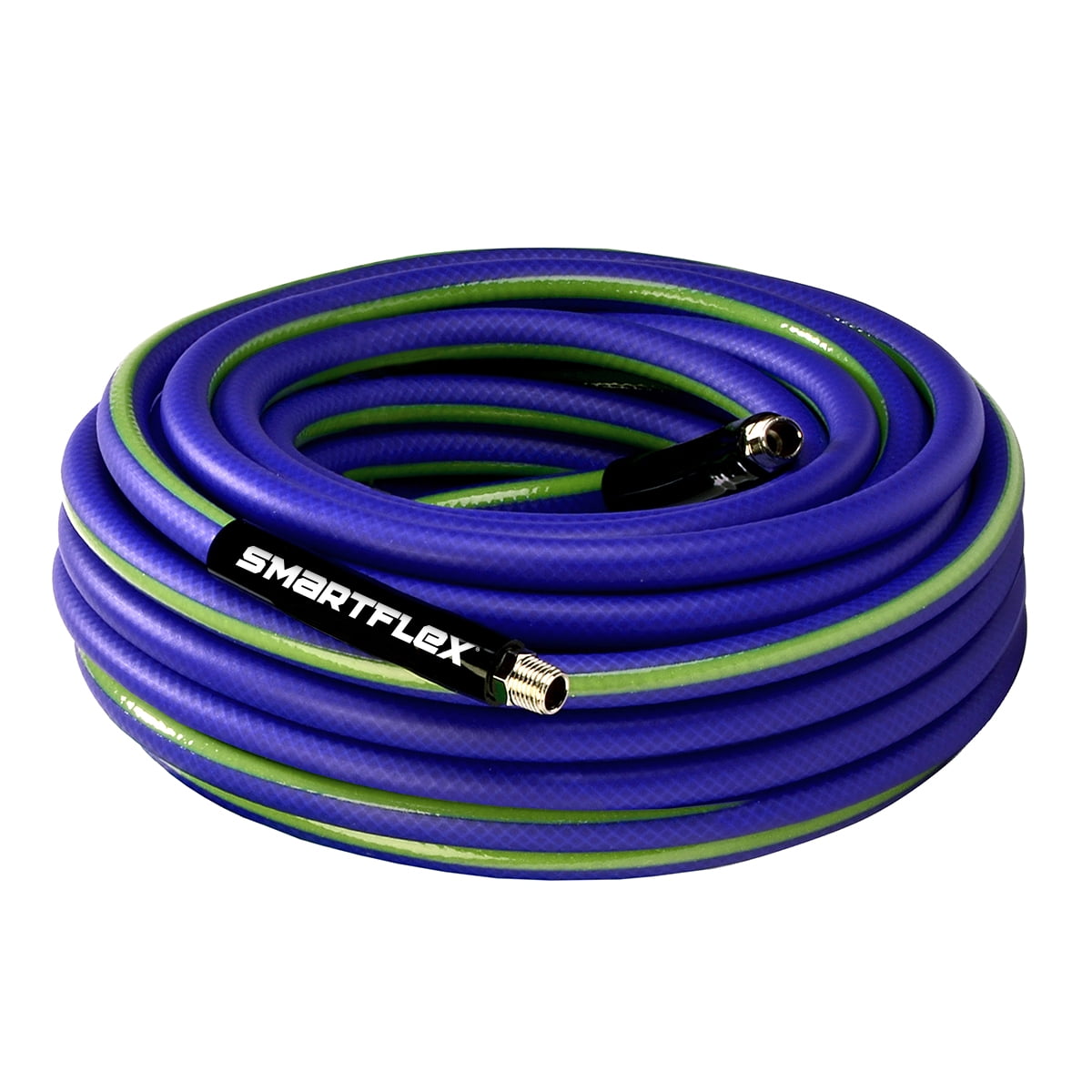 X 50 Ft Hybrid, Heavy Duty 1/4 In Lightweight MNPT Fittings Details about   Air Hose 