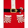 thumbnail image 6 of Jollidays Women's Peppermint Twist Ugly Christmas Sweater Dress, 6 of 6
