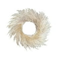 thumbnail image 3 of 1PCS Natural Pampas Grass Wreath, Fall Farmhouse Boho Pampas Grass Garland Bohemian Wall Decoration for Front Door DIY Wreath Arrangement, 3 of 7